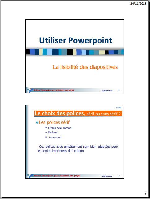 Cours powerpoint